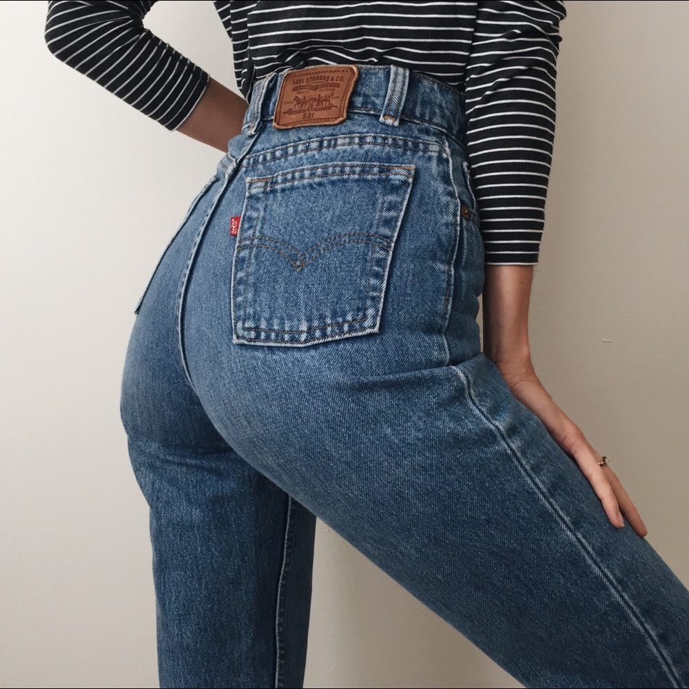 Vintage Levi’s 531 High Waist Jeans Size 23